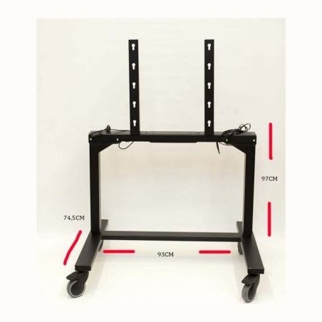 Lh-Group Oy LH-GROUP ELECTRIC ADJUSTABLE STAND WITH WHEELS BLACK
