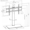Lh-Group Oy LH-GROUP ROTATING TABLE STAND 43-86" 60KG