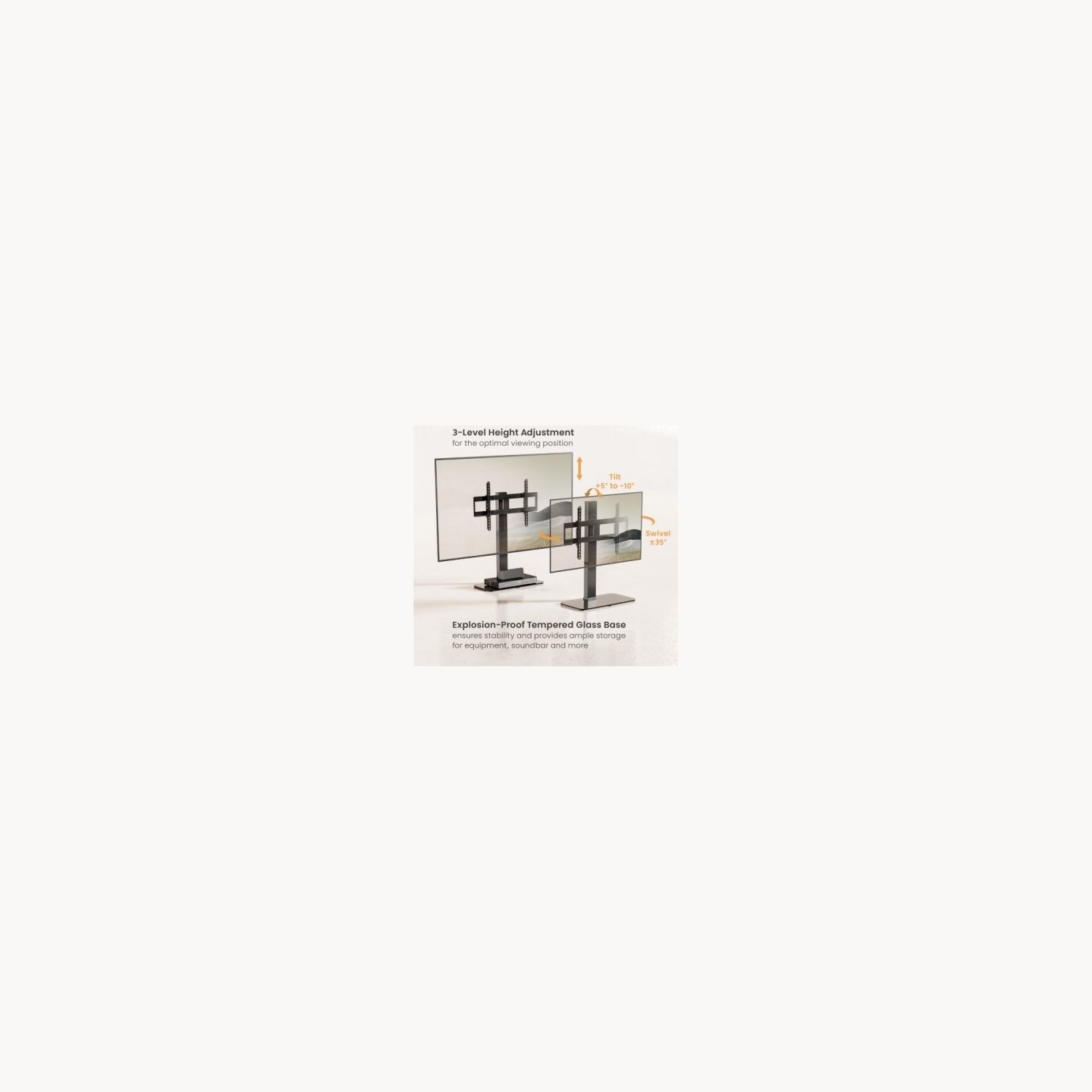 Lh-Group Oy LH-GROUP ROTATING TABLE STAND 43-86" 60KG