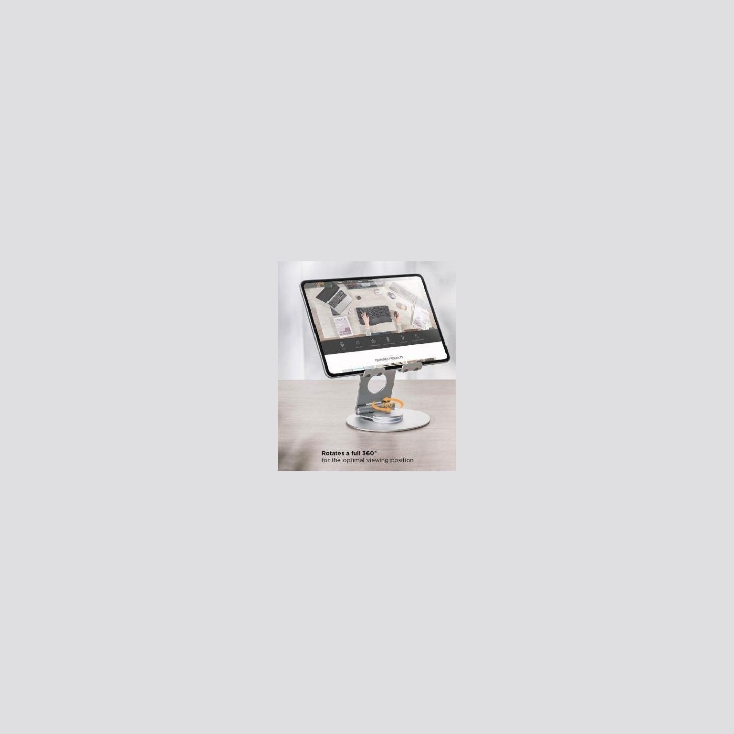 Lh-Group Oy LH-GROUP ROTATING PHONE AND TABLET HOLDER 4"-13"