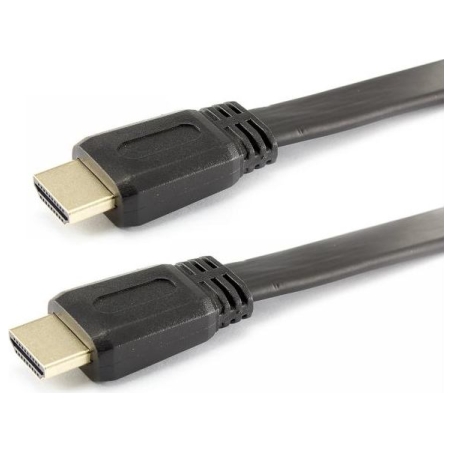 Sbox HDMI-HDMI 1.4 Flat M/M 1.5m HDMI-FLAT-15B Black