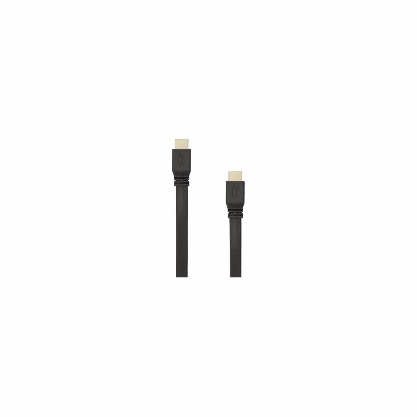 Sbox HDMI-HDMI 1.4 Flat M/M 1.5m HDMI-FLAT-15B Black