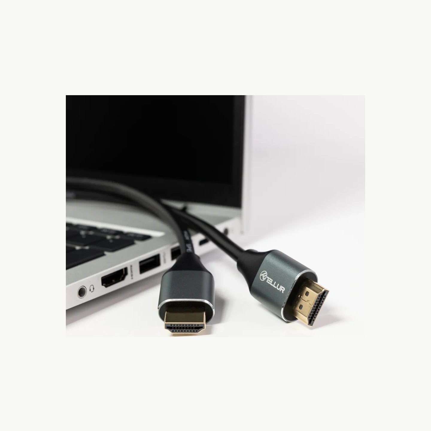 Tellur High Speed HDMI 2.0 cable, 4K 18Gbps plug-plug Ethernet gold-plated 1.5m black