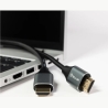 Tellur High Speed HDMI 2.0 cable, 4K 18Gbps plug-plug Ethernet gold-plated 1.5m black