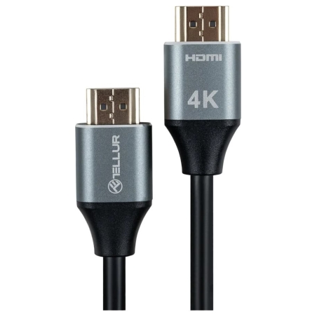 Tellur High Speed HDMI 2.0 cable, 4K 18Gbps plug-plug Ethernet gold-plated 3m black