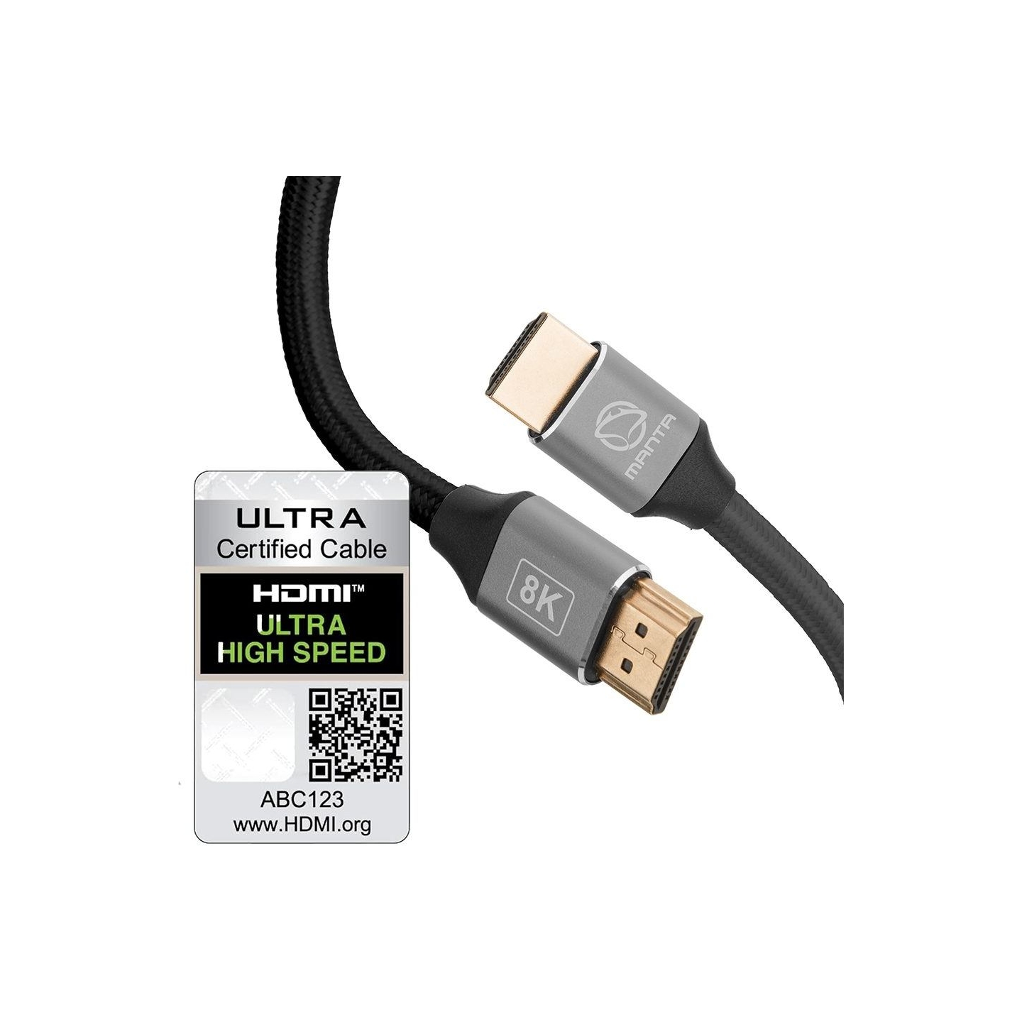Manta HDMI 1,5m 8K