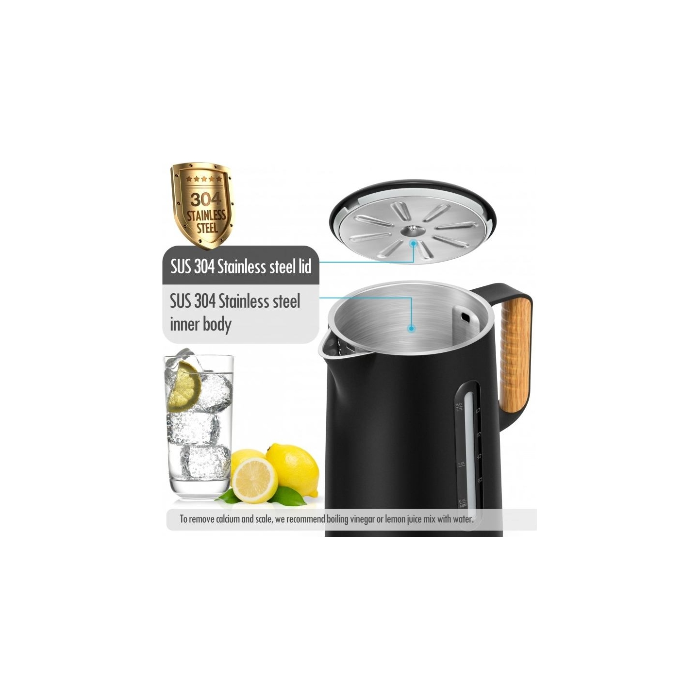Forme FKG-852 Cordless Electric Kettle 1,7 L