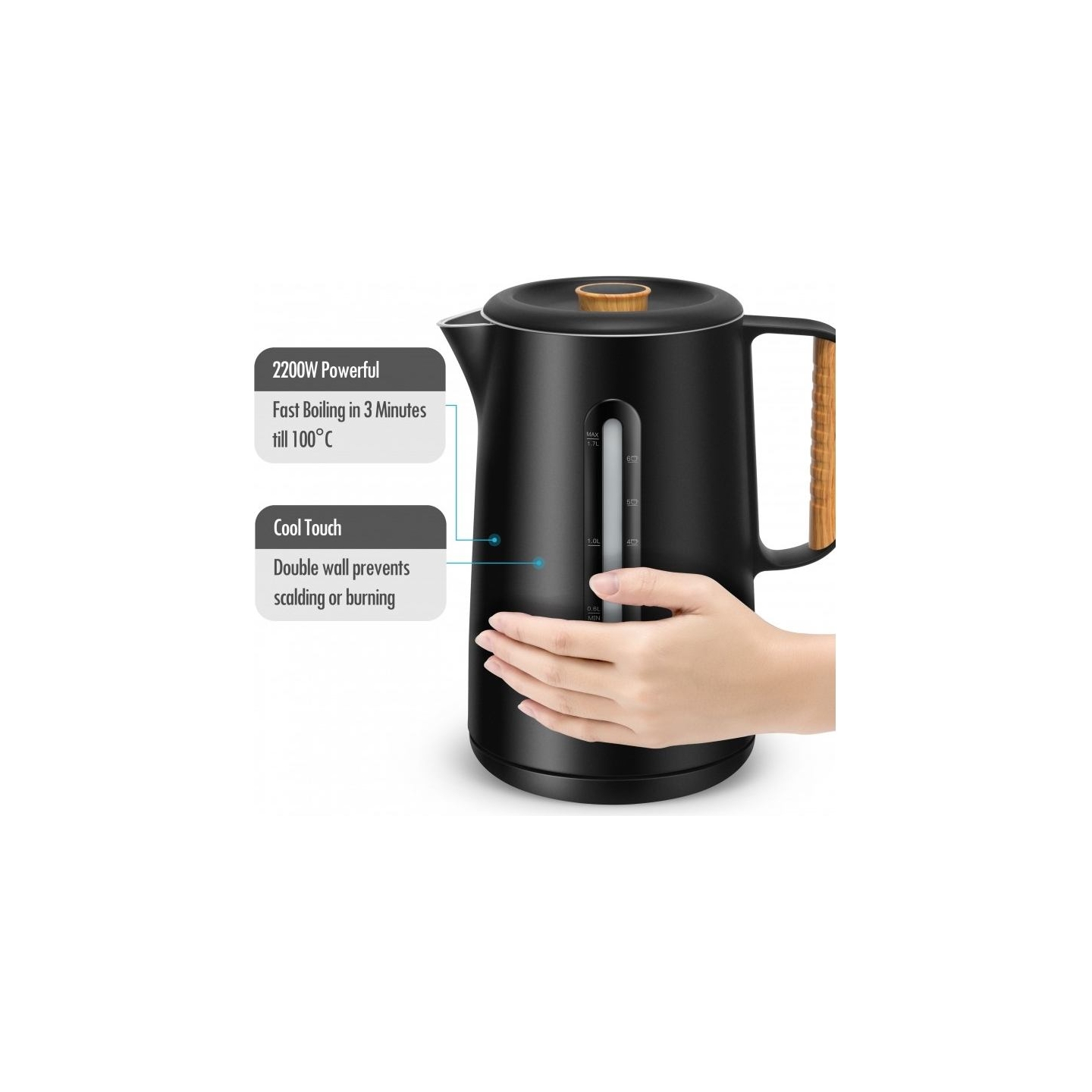 Forme FKG-852 Cordless Electric Kettle 1,7 L