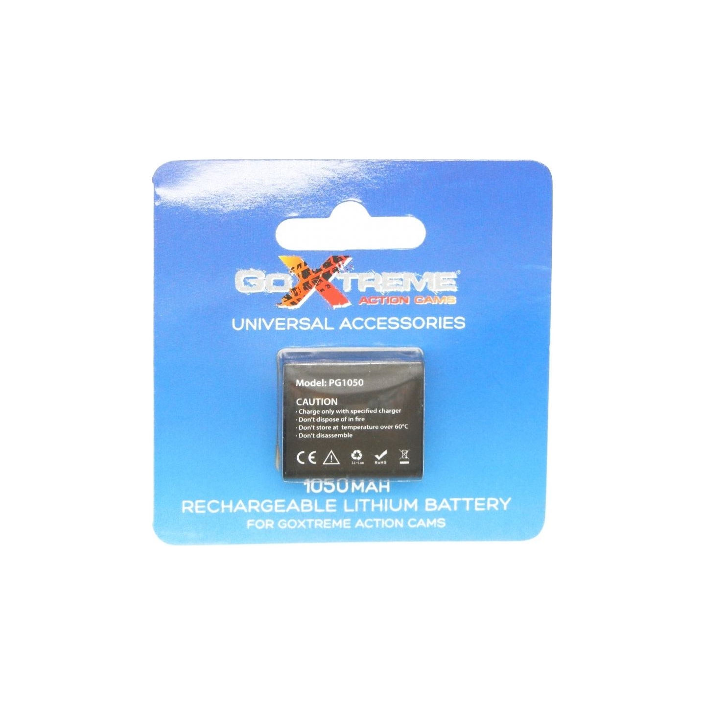 Goxtreme 1050mAh 3.7 V Akku for Rallye, Endurance, Discovery & Pioneer
