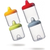 Viceversa round canister 0.75L red 11231