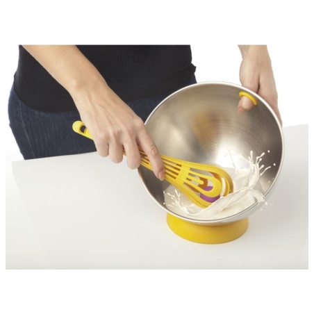 Viceversa Kogel Mogel Bowl + Whisk Set yellow 16221