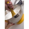 Viceversa Kogel Mogel Bowl + Whisk Set yellow 16221