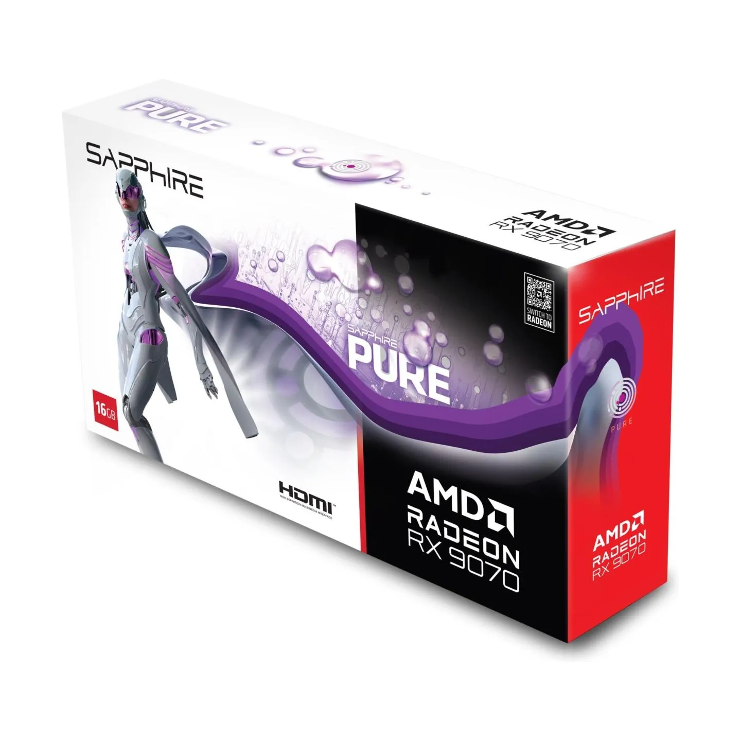 Sapphire PURE AMD RADEON RX 9070