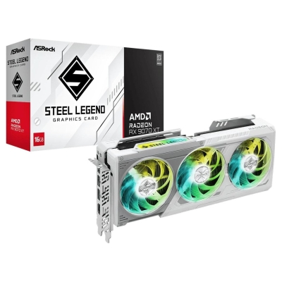 Asrock Graphics Card|ASROCK|AMD|Radeon RX 9070 XT|16 GB|GDDR6|256 bit|PCI Express x16 5.0|Active|RX9070XTSL16G