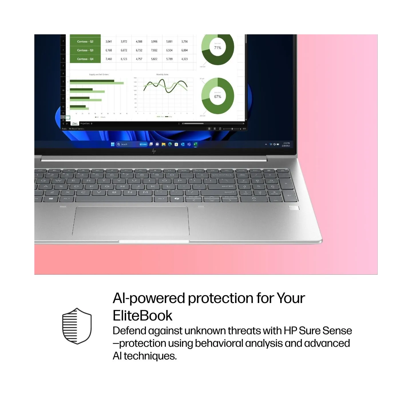 HP EliteBook 6 G1i 16 - Ultra 5-225U, 24GB, 512GB SSD, 16 WUXGA 300-nit AG, 5MP IR cam, WWAN-ready, Smartcard, FPR, US backlit k