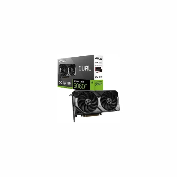 Asus Graphics card GeForce RTX 5060 Ti Dual OC 8GB GDDR7 128BIT HDMI/3DP