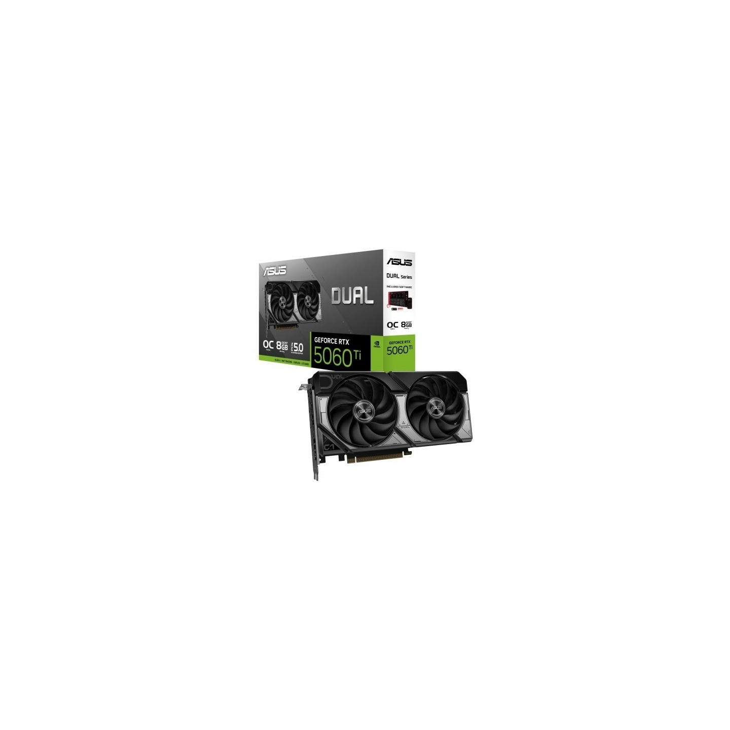 Asus Graphics card GeForce RTX 5060 Ti Dual OC 8GB GDDR7 128BIT HDMI/3DP