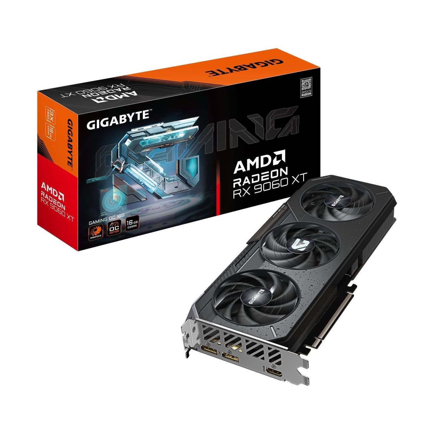 Gigabyte Radeon RX 9060 XT Gaming 16GB