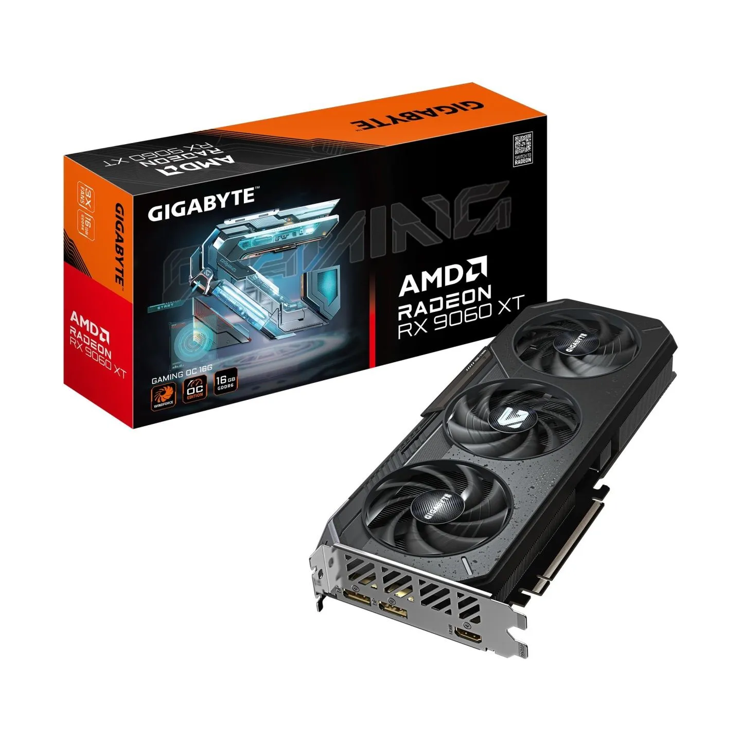 Gigabyte Radeon RX 9060 XT Gaming 16GB