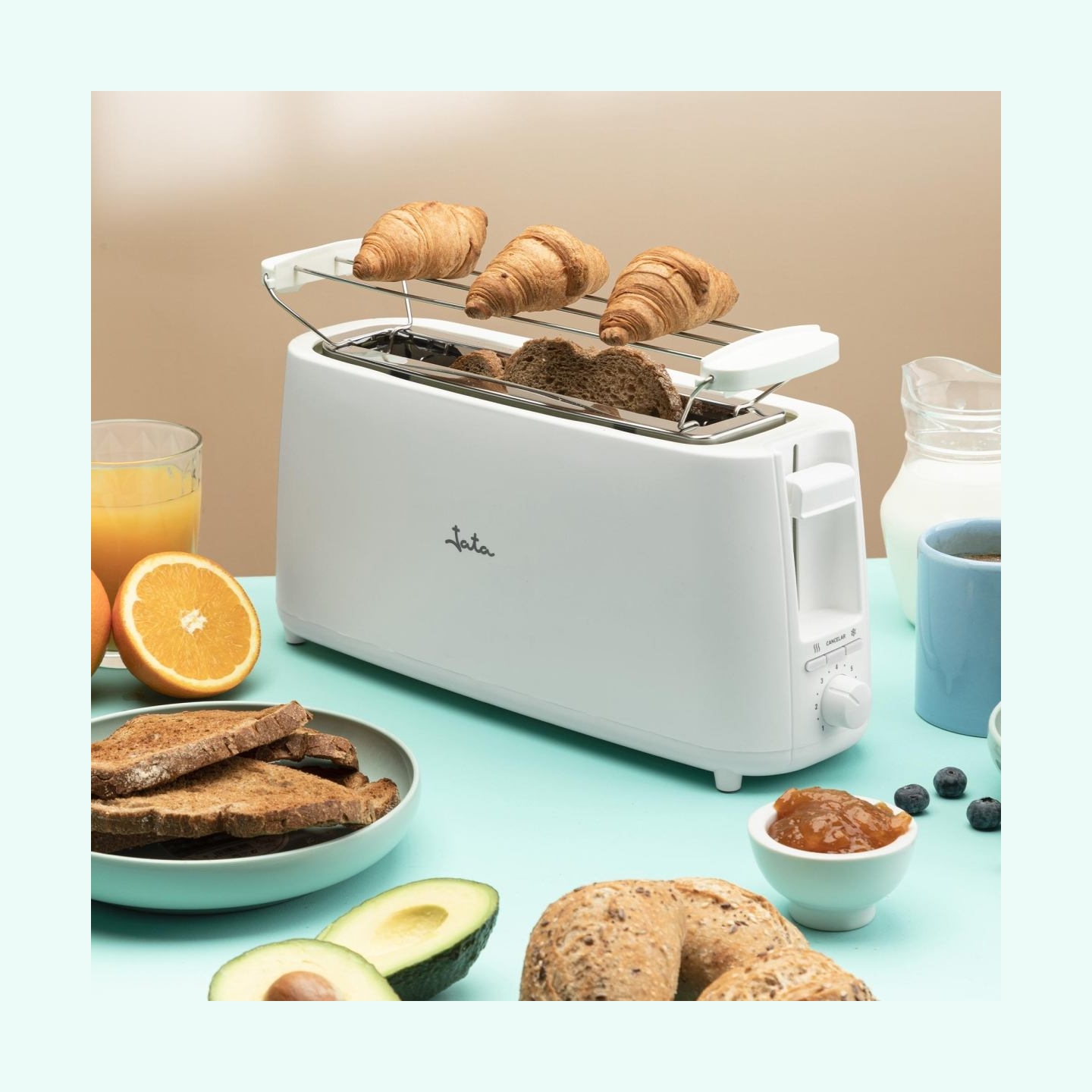 Jata JETT1578 Toaster With Lifting Accesory