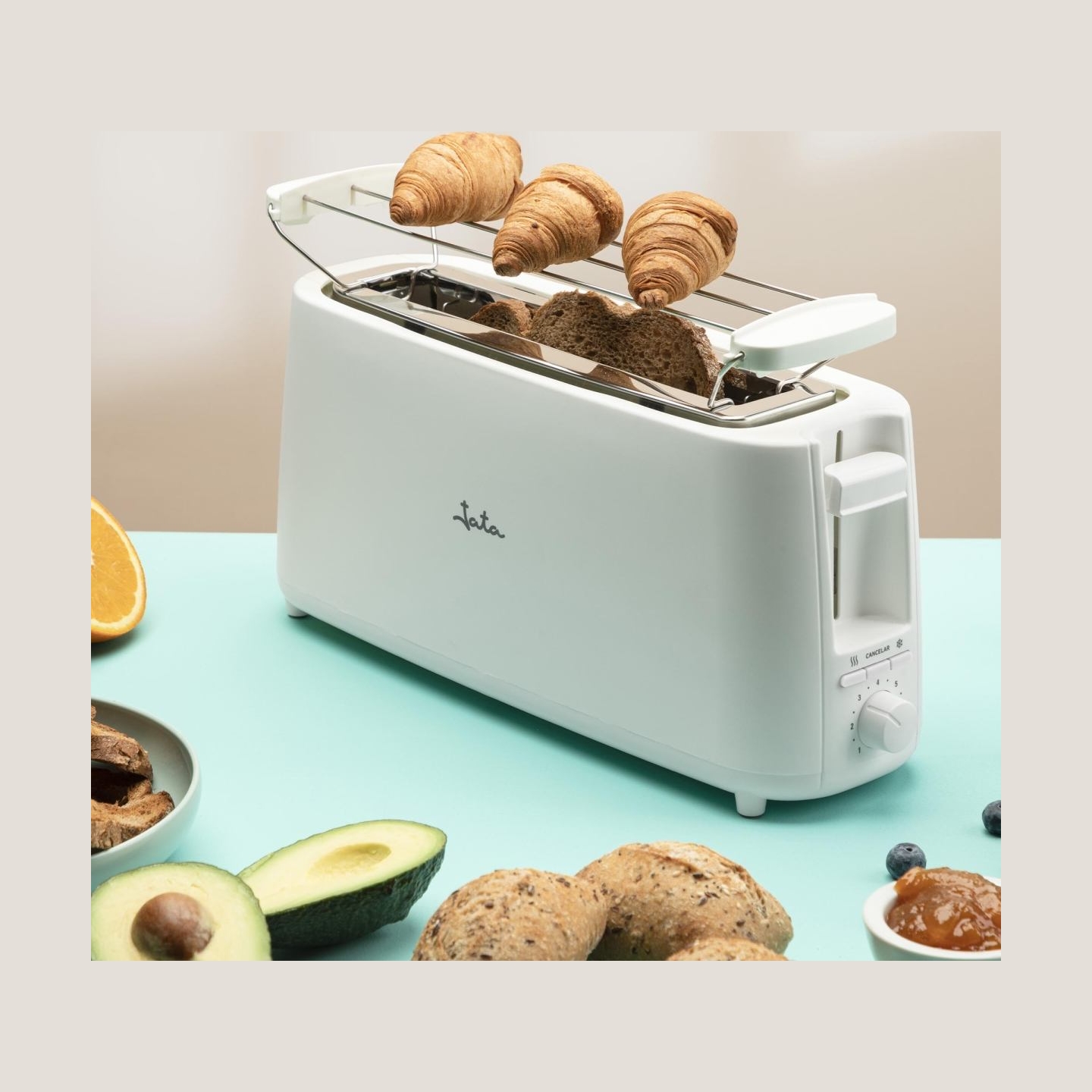 Jata JETT1578 Toaster With Lifting Accesory