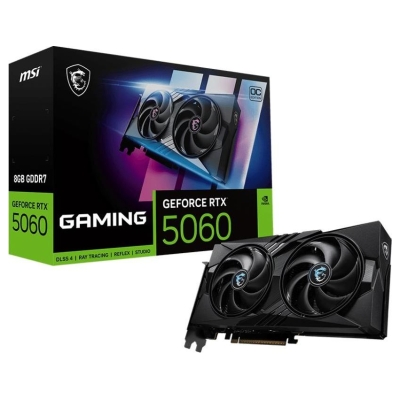 MSI GeForce RTX 5060 GAMING OC 8GB GDDR7