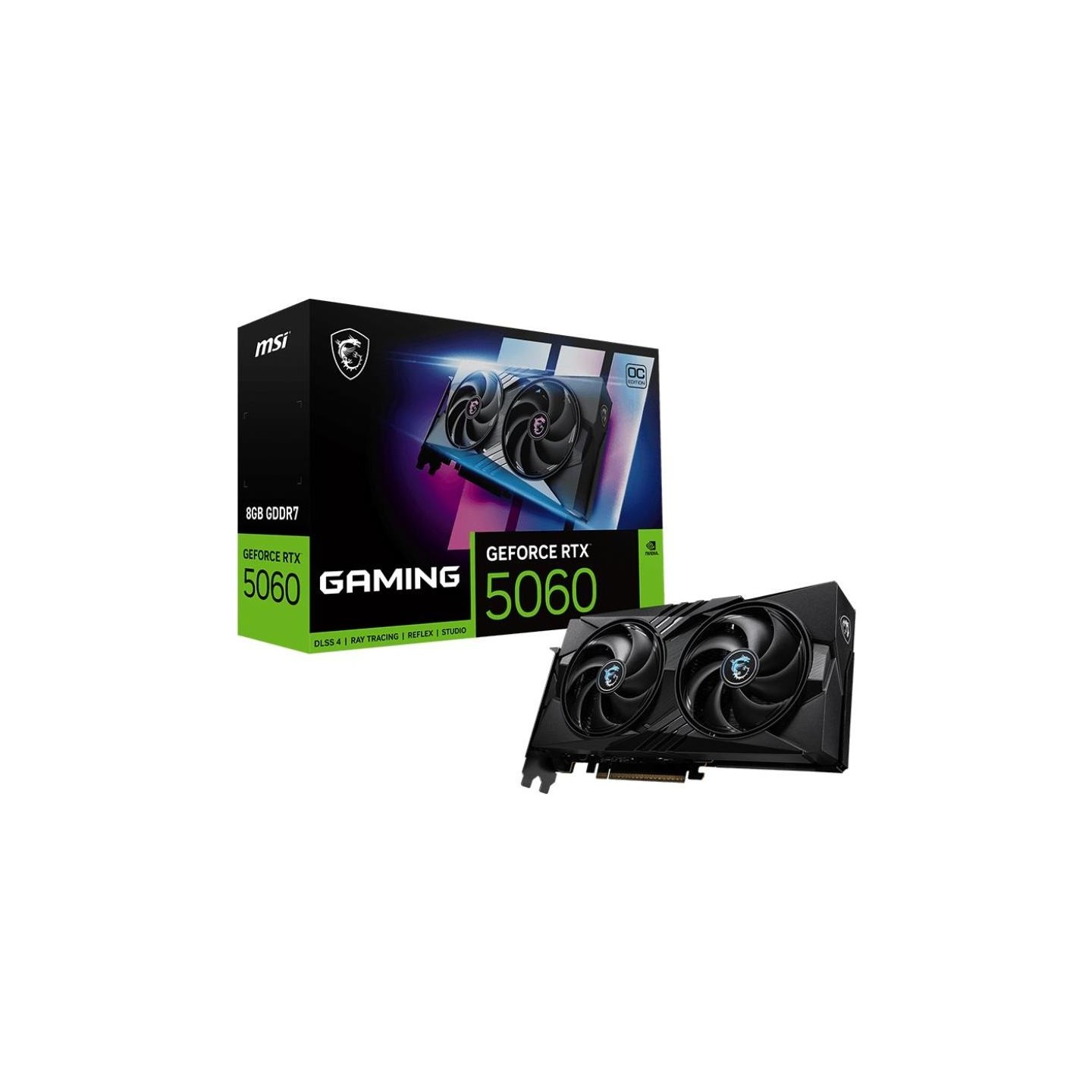 MSI GeForce RTX 5060 GAMING OC 8GB GDDR7