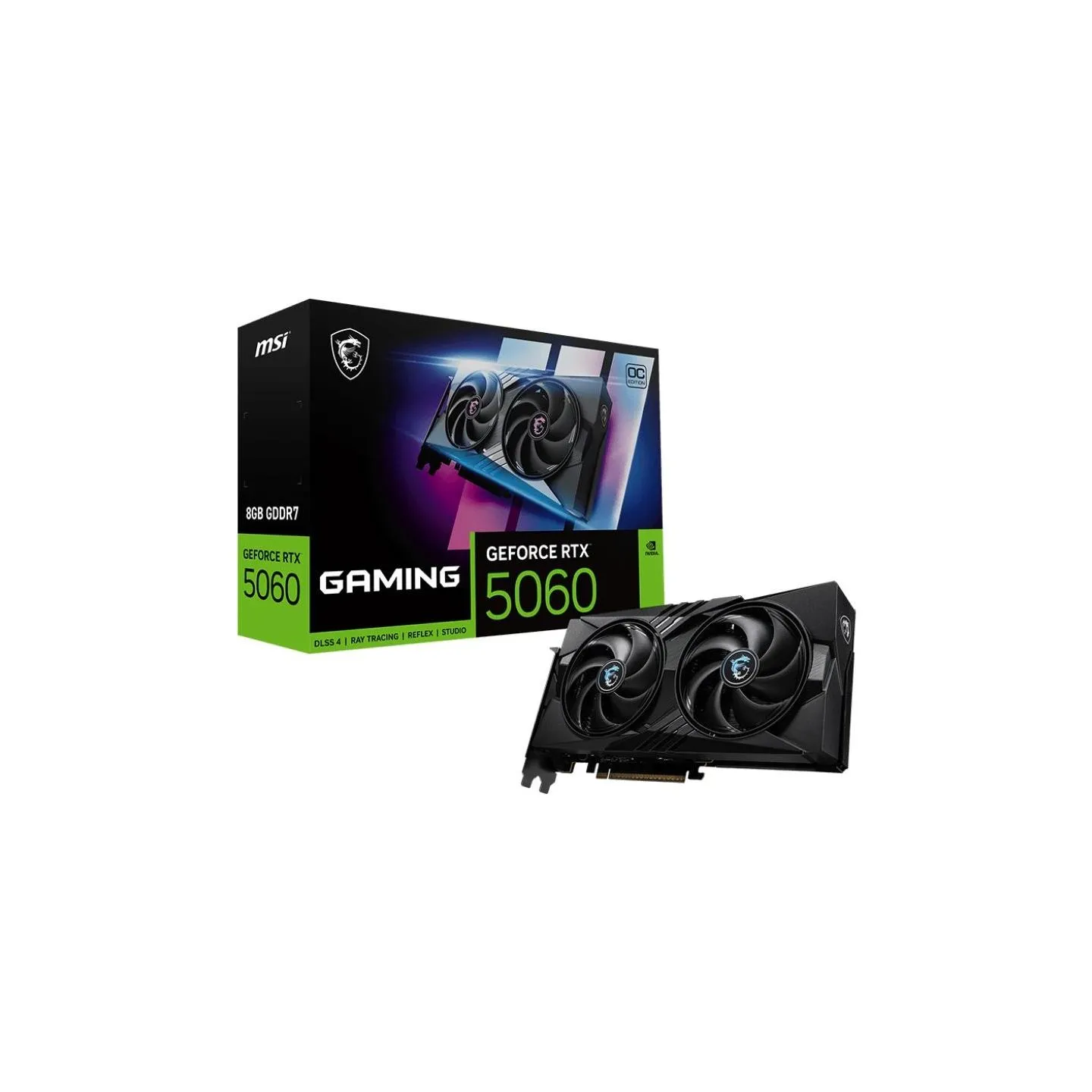 MSI GeForce RTX 5060 GAMING OC 8GB GDDR7