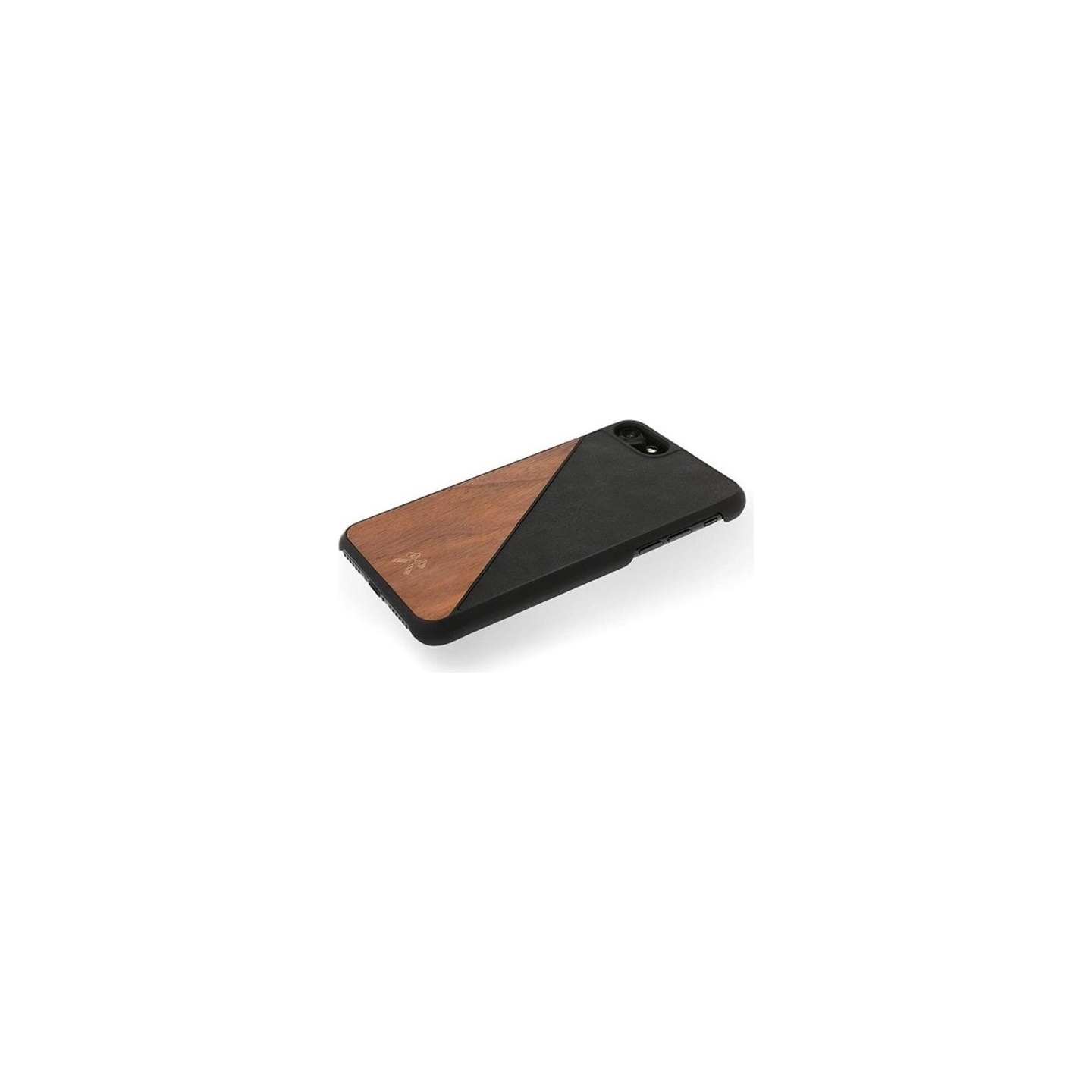Woodcessories EcoSplit Wooden+Leather iPhone 7+ / 8+  Walnut/black eco249