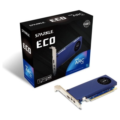 Sparkle Graphics Card|SPARKLE|Intel Arc A310|4 GB|GDDR6|PCIE 4.0 8x|Single Slot Fansink|1xHDMI|2xMini DisplayPort|SA310C-4G