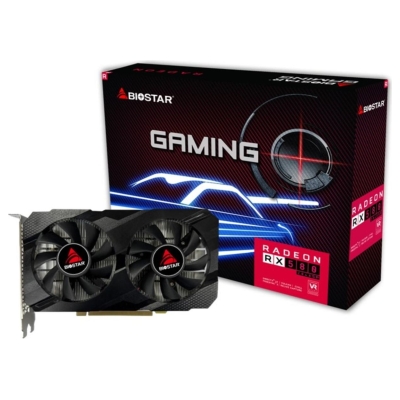 Biostar Graphics Card|BIOSTAR|AMD|Radeon RX 580|1150 MHz|8 GB|GDDR5|256 bit|PCI Express x16 3.0|Active|VA5815RF82