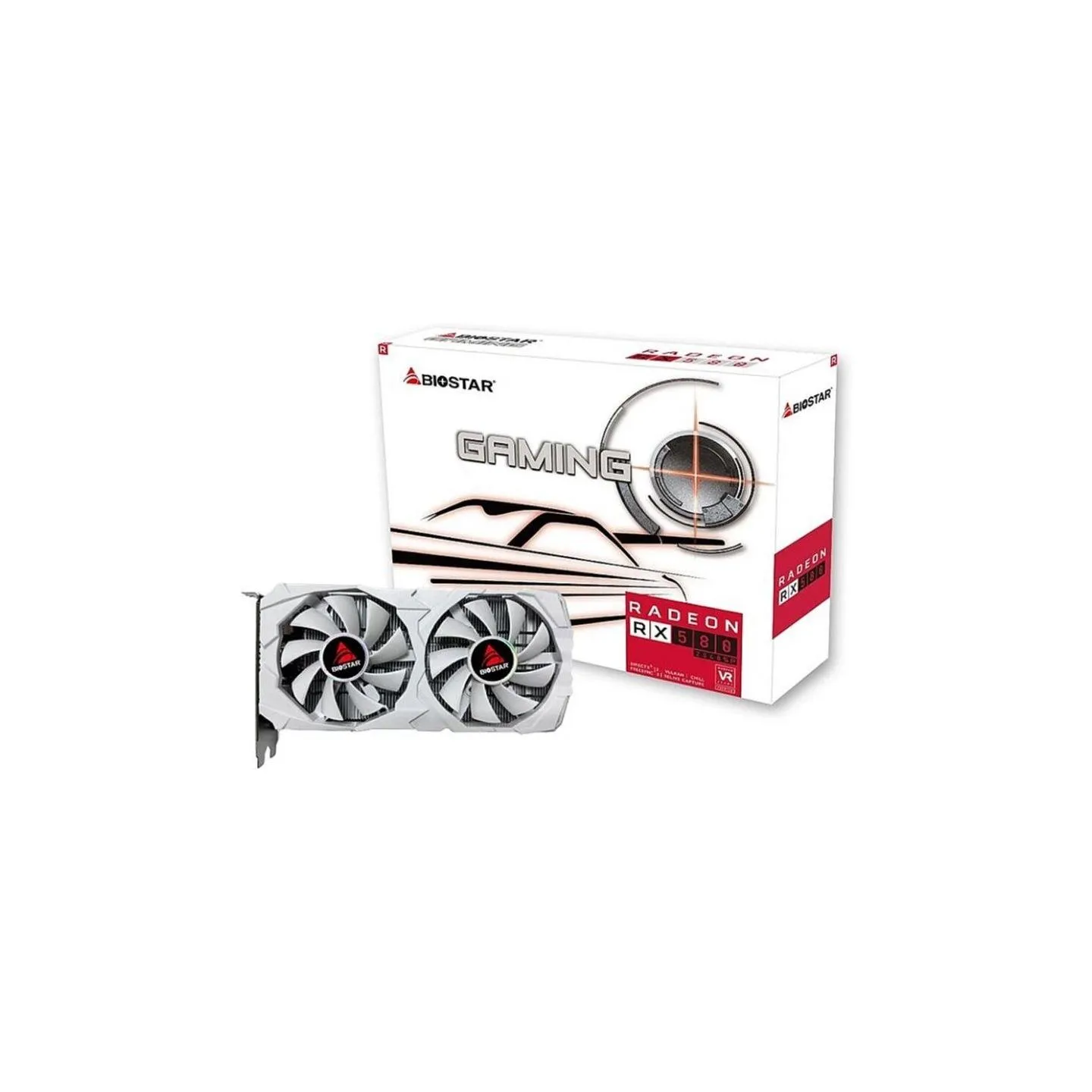 Biostar Graphics Card|BIOSTAR|AMD|Radeon RX 580|8 GB|GDDR5|256 bit|PCI Express x16 3.0|VA5825RQ82