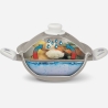Pensofal White Diamond Vapsi 24cm (2 Handles W/LID) 6316