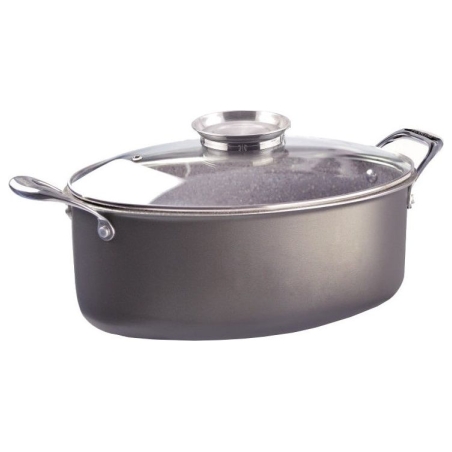 Pensofal 5521 Invictum Professional Oval Saucepan 32cm (2 handles w/glass)