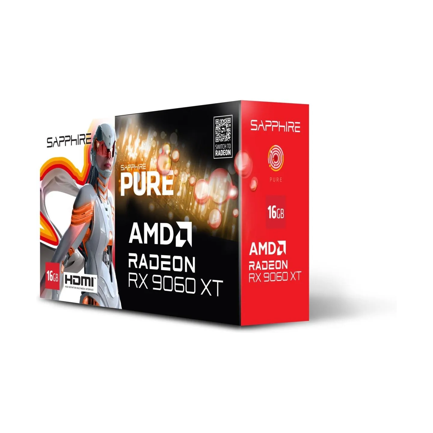 Sapphire PURE AMD RADEON RX 9060 XT