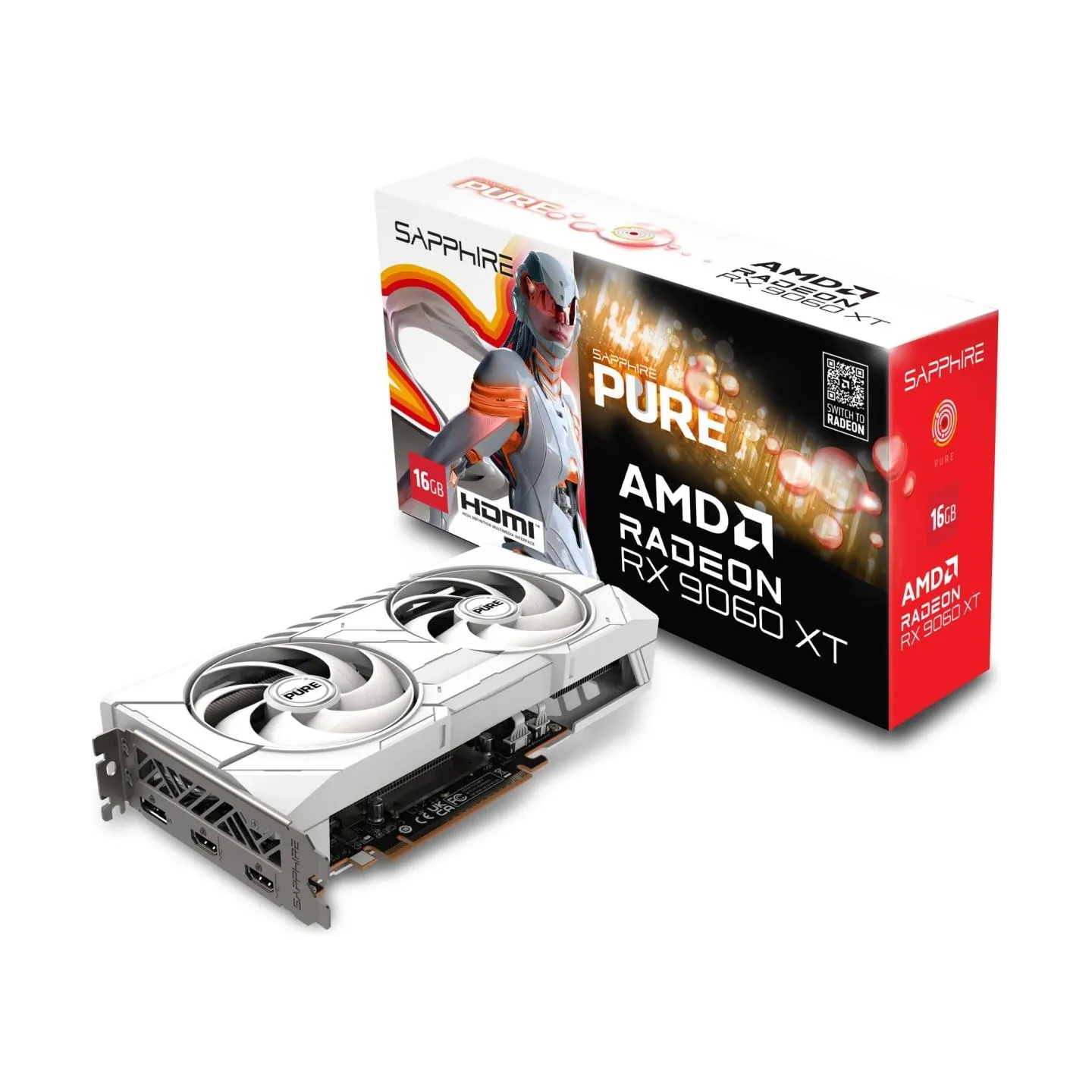 Sapphire PURE AMD RADEON RX 9060 XT
