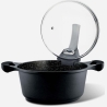 Pensofal Saxum Saucepan 20cm (W/Glass) 5807