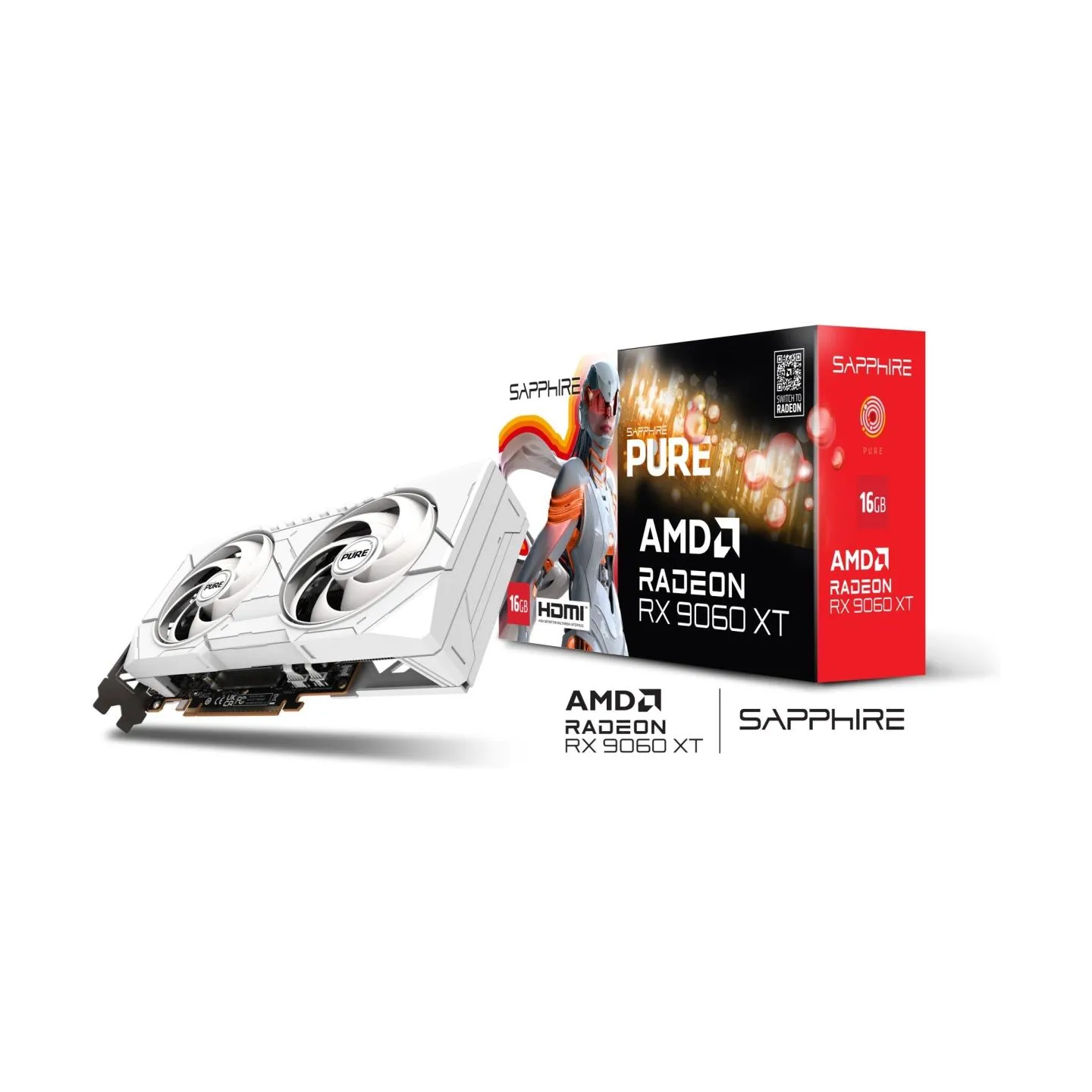 Sapphire PURE AMD RADEON RX 9060 XT