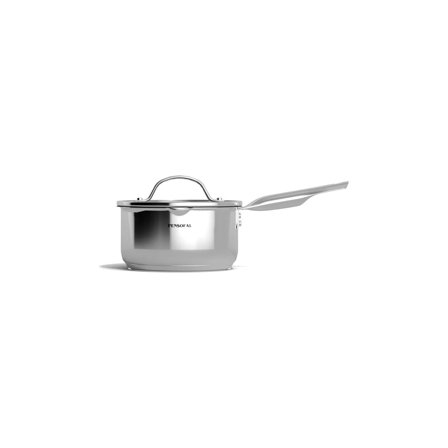 Pensofal 1612 Single-handle Saucepan With Glass Lid Milk Boiler - New Era 16cm
