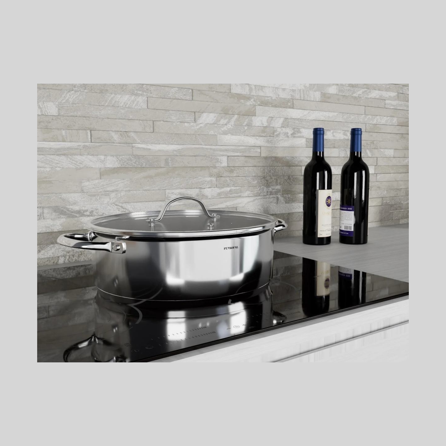 Pensofal 1609 Pan With Glass Lid - New Era 24cm