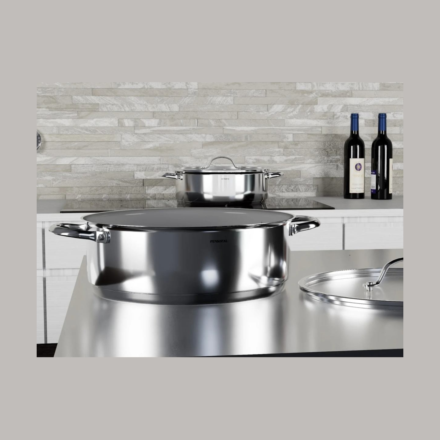 Pensofal 1609 Pan With Glass Lid - New Era 24cm
