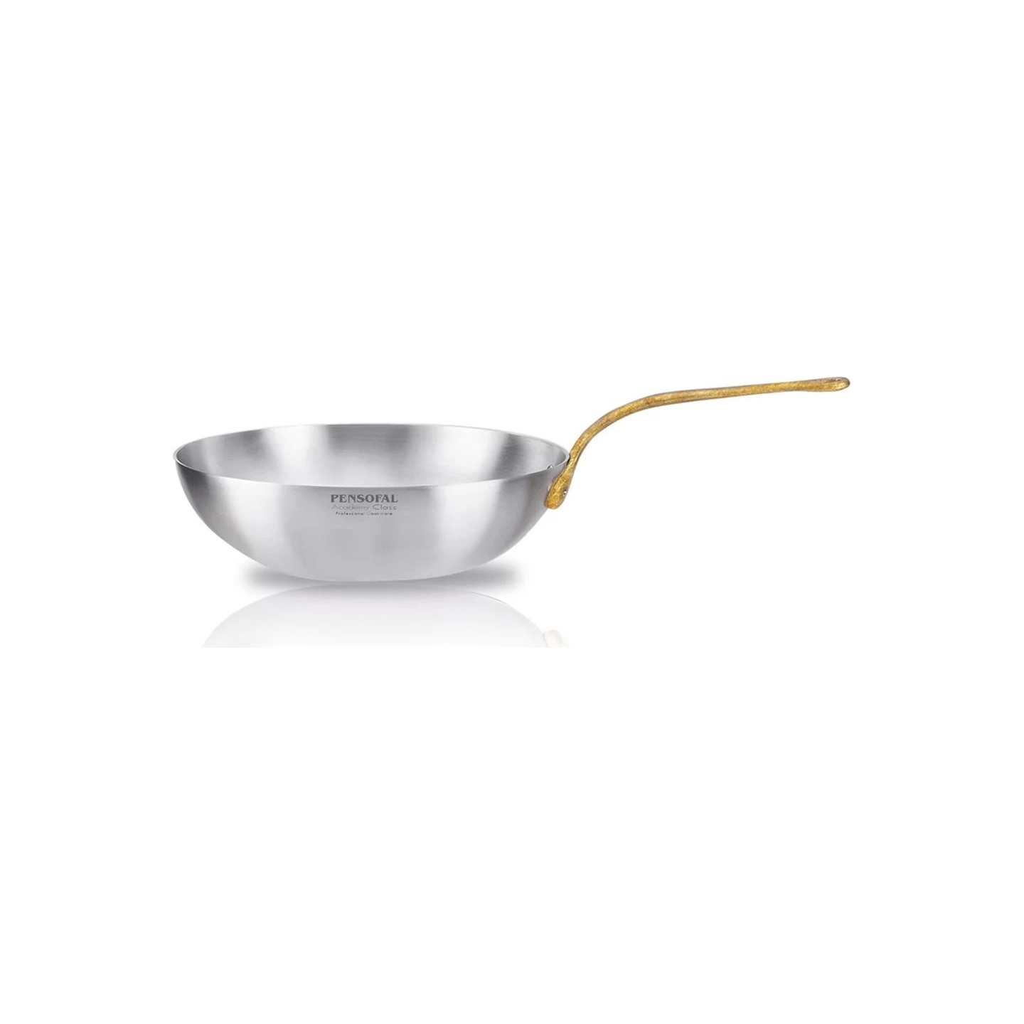 Pensofal 4904-E Academy Class Wok Sauté Pan With Cast Brass Handle 28cm