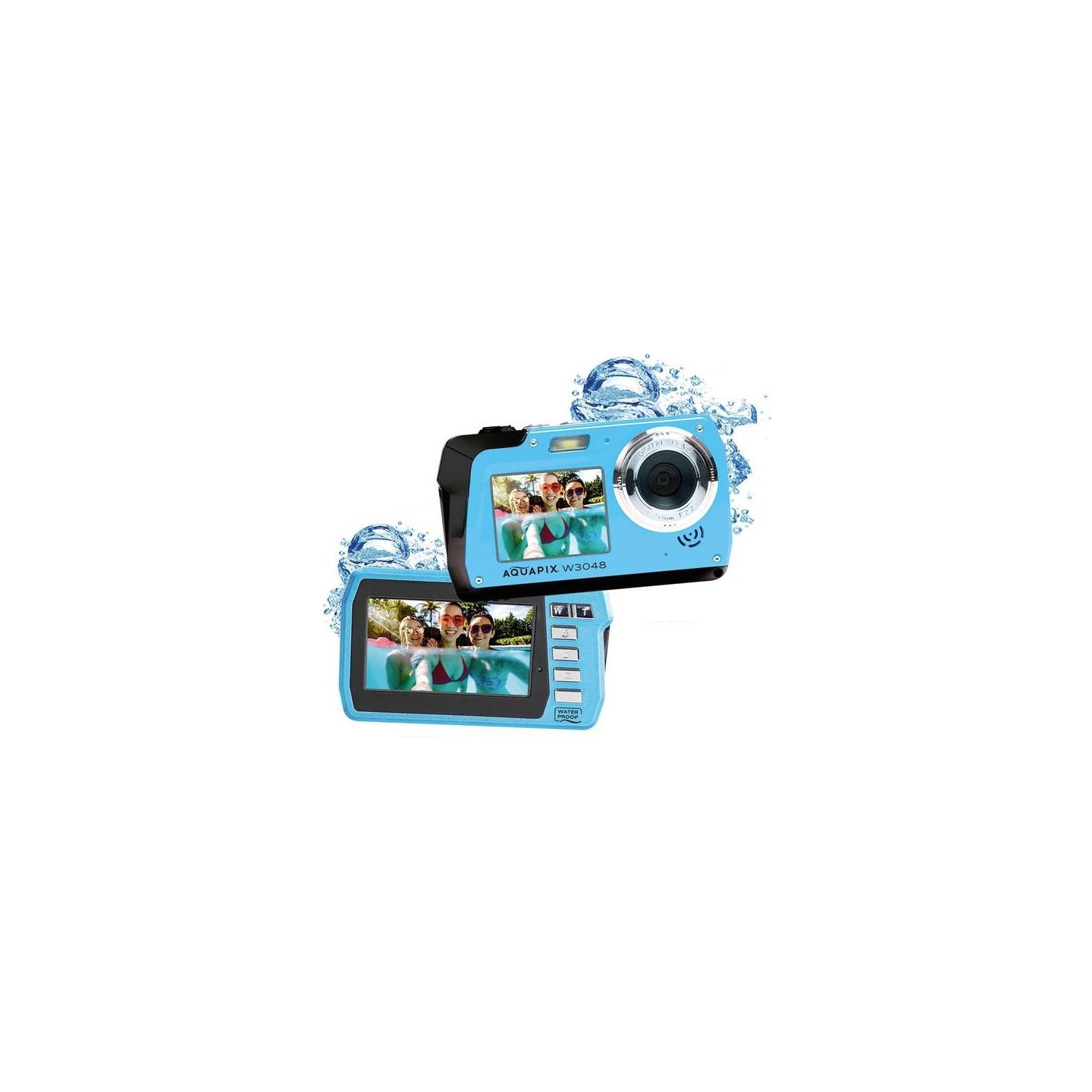 Easypix Aquapix W3048-I Iceblue Edge 10075
