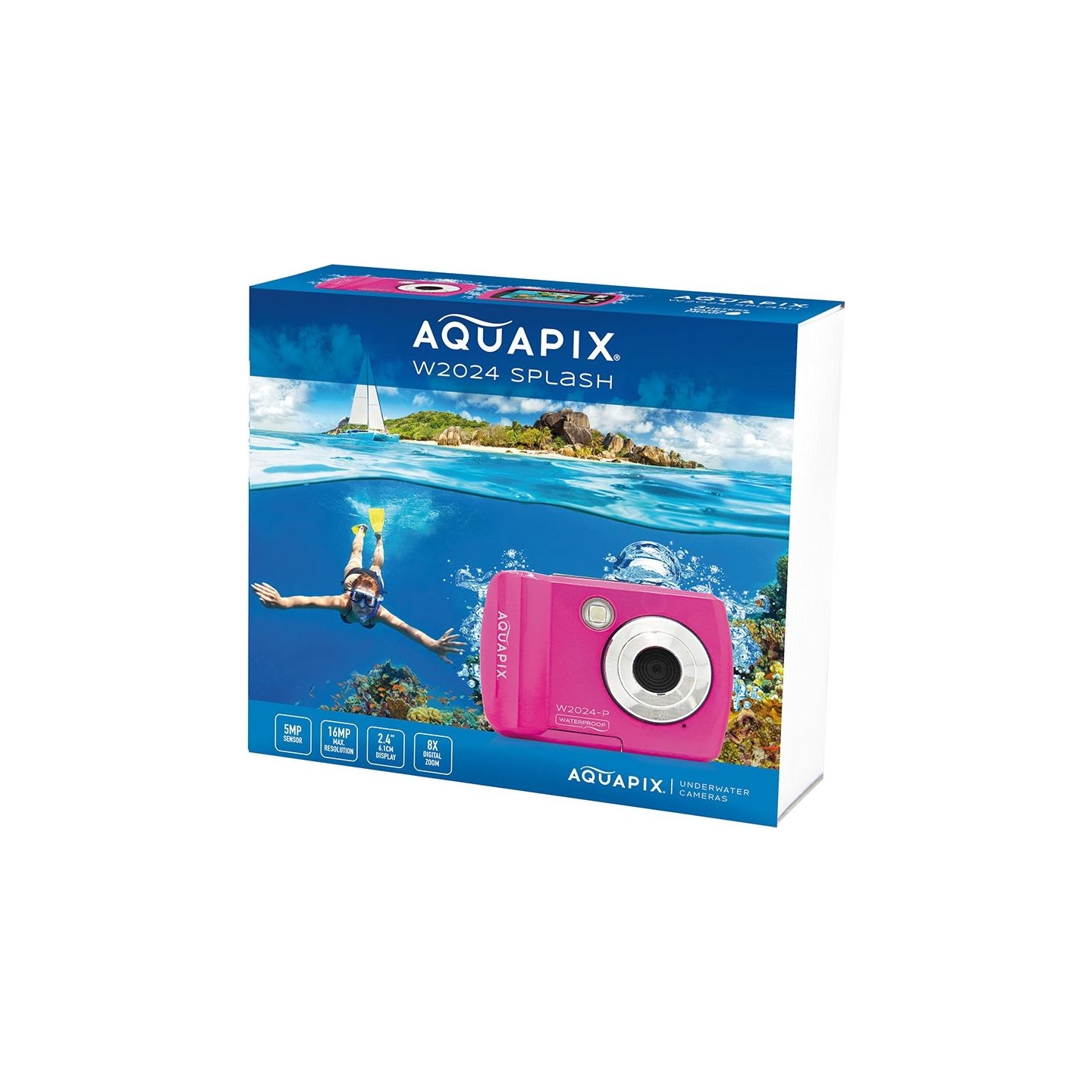 Easypix Aquapix W2024 Splash Pink 10066