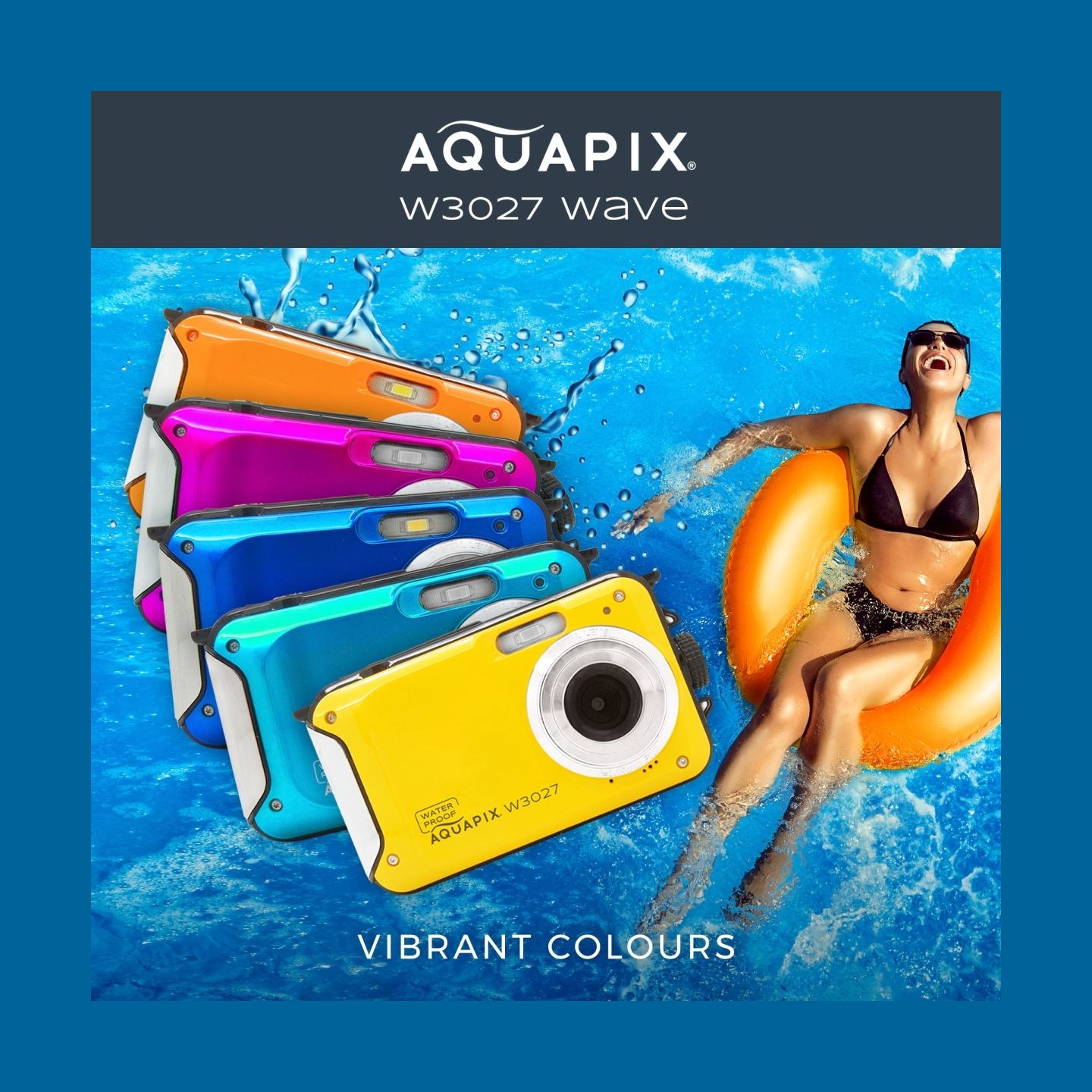 Easypix Aquapix W3027 Wave IceBlue 10035