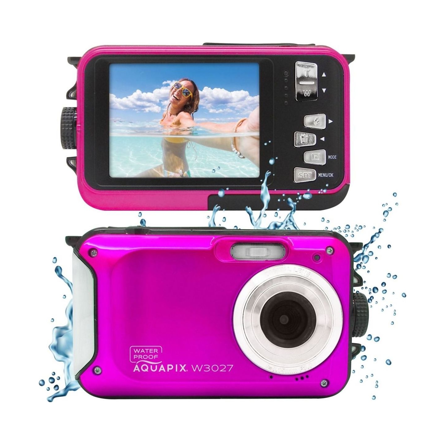 Easypix Aquapix W3027 Wave Pink 10033