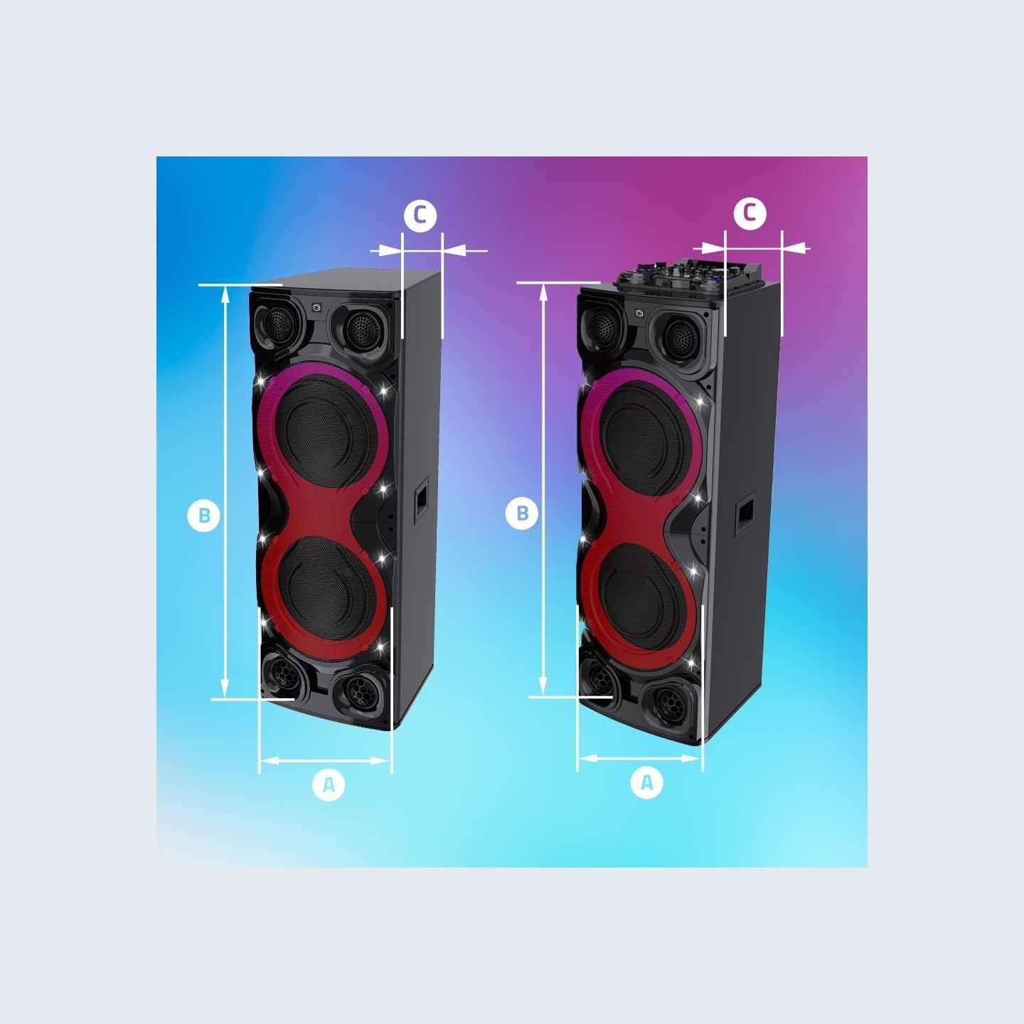 Manta SPK1204X800D Minos Pro (Set of L/R)