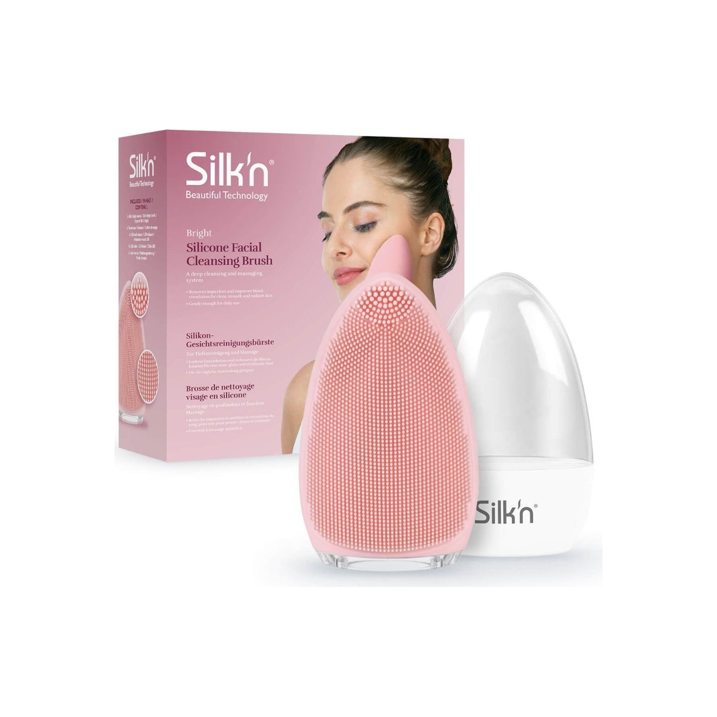 Silkn Bright Silicone Facial Cleansing Brush (FB1PE1P001)