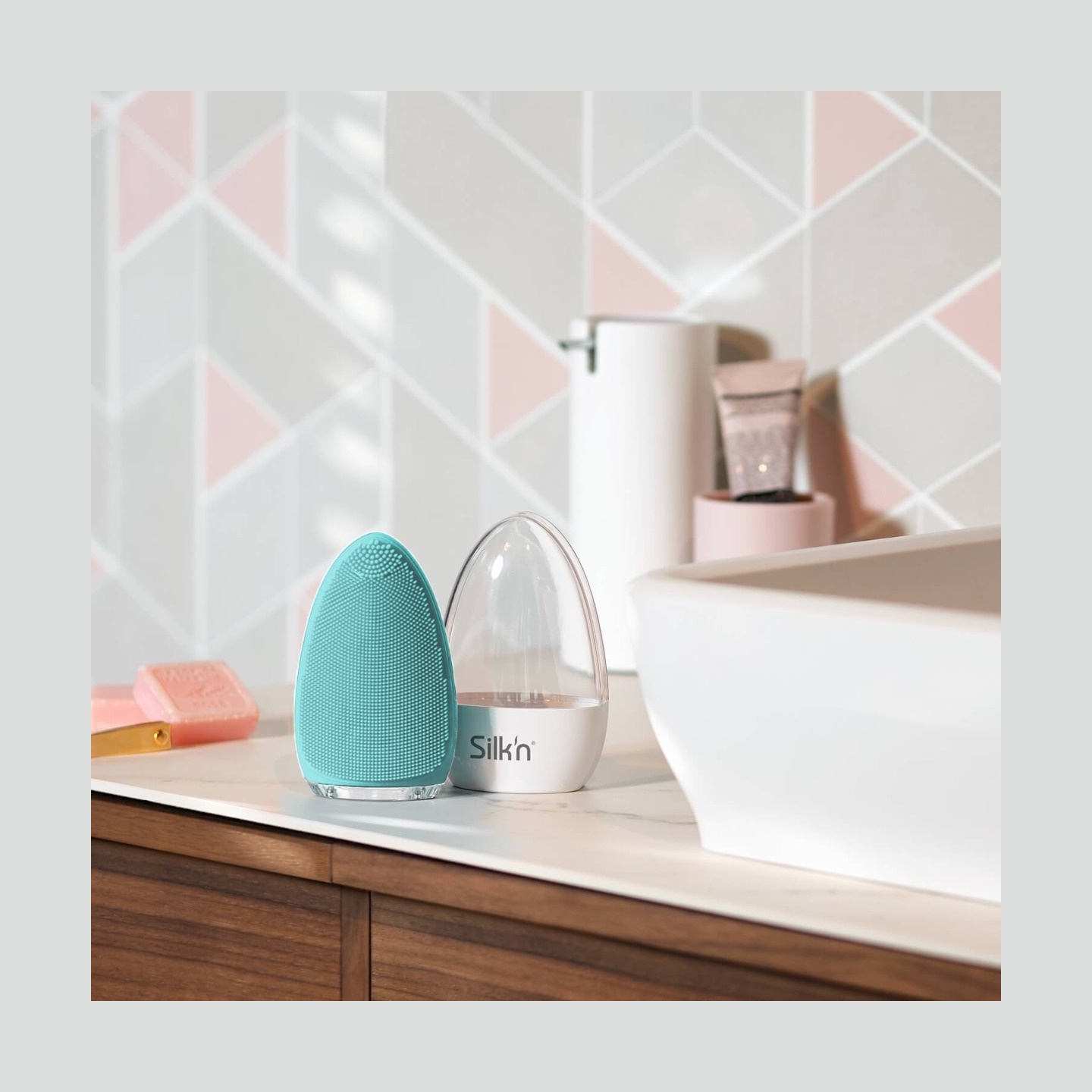 Silkn Bright Silicone Facial Cleansing Brush FB1PE1B001