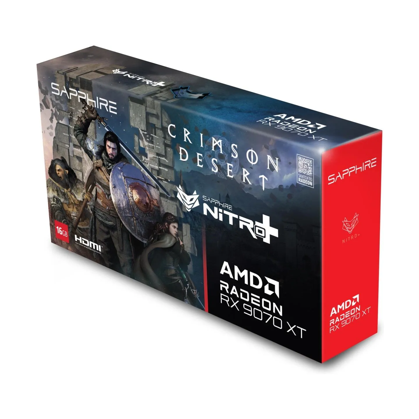 Sapphire NITRO+ AMD RADEON RX9070XT 16GB